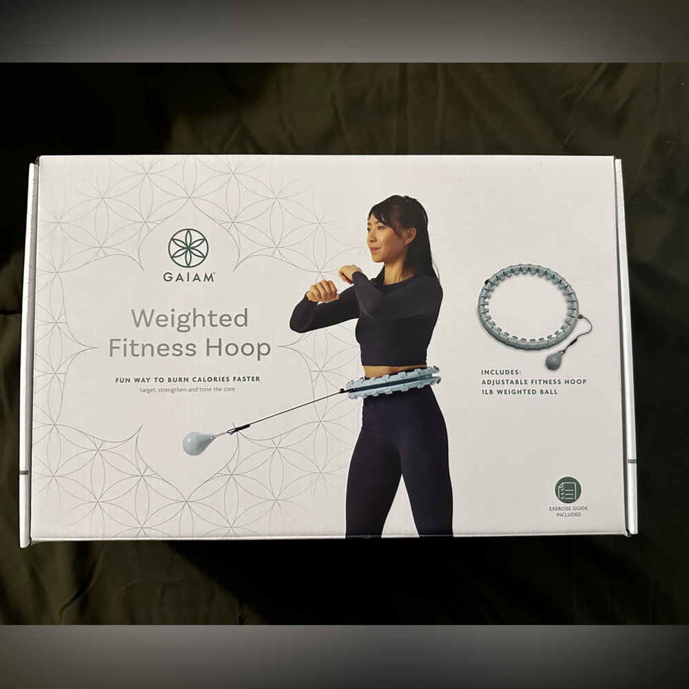 Weighted hula hoop